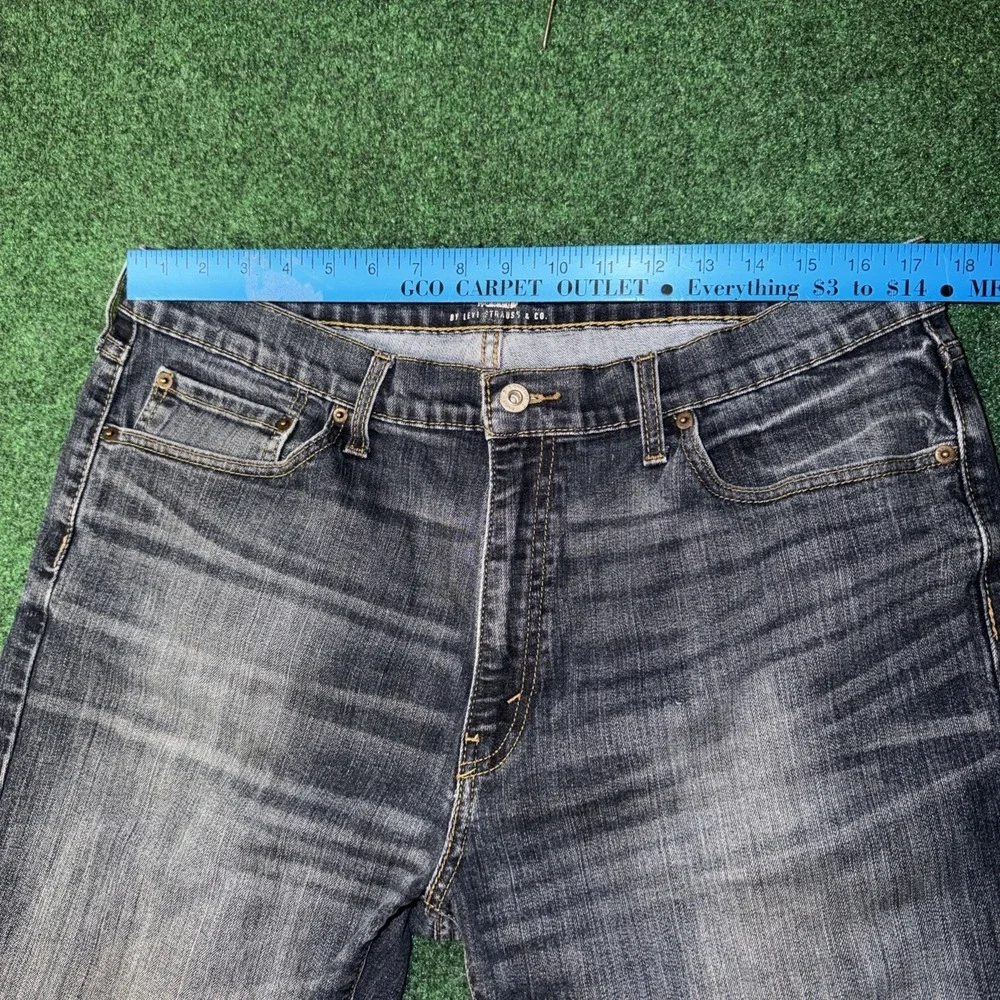 Levi Strauss Dark Denim Shorts Men's Size 36 R12 Missing Tag